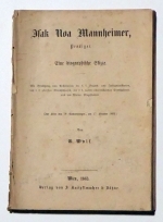 Isak Noa Mannheimer, Prediger