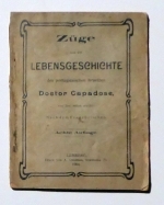 Z&uuml;ge aus der Lebensgeschichte des portugiesischen Israeliten Doctor Capadose, von ihm selbst erz&auml;hlt