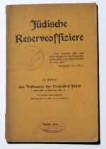 J&uuml;dische Reserveoffiziere