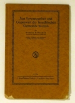 Aus Vergangenheit und Gegenwart der Israelitischen Gemeinde Vorms