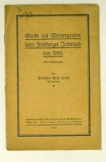 Glocke als Wetterzauber beim Friedberger Judenband von 1260