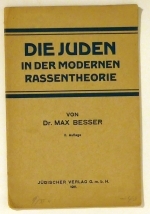 Die Juden in der modernen Rassentheorie