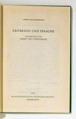 Zeitbezug und Sprache