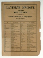 La lanterne magique politique de 1793