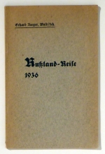 Russland-Reise 1936