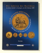 Die Auktion der Rarit&auml;ten. Gold aus Baden-W&uuml;rttemberg.