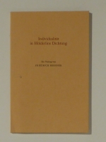 Individualit&auml;t in H&ouml;lderlins Dichtung