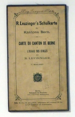 R. Leuzinger's Schulkarte des Kantons Bern