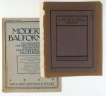 Konvolut von Zeitschriften und Sonderdrucken zu Architekt (1886-1970) Otto Zollinger