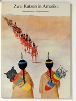 Zwei Katzen in Amerika