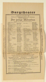 Burgtheater Offizielles Programm