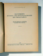 Illustrierte Kultur- und Sittengeschichte des Proletariats