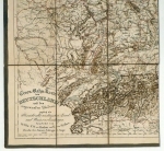 Eisenbahnkarte von Deutschland und den angrenzenden L&auml;ndern; zugleich als &Uuml;bersicht aller wichtigsten Land- und Wasserverbidnungen