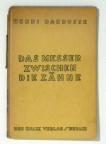Das Messer zwischen die Z&auml;hne