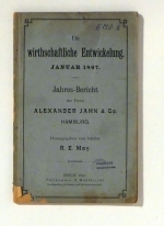 Die wirthschaftliche Entwickelung