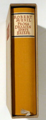 Prosa, Dramen, sp&auml;te Briefe