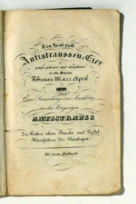 Ein Nest voll Antistraussen-Eier. Gelegt, gebr&uuml;tet und dargeboten in den Monaten Februar, M&auml;rz, April 1839