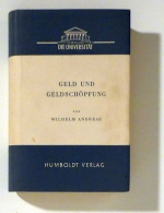 Geld und Geldsch&ouml;pfung