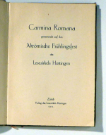 Carmina Romana