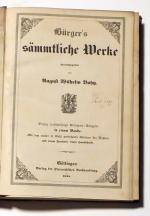 B&uuml;rger's s&auml;mmtliche Werke