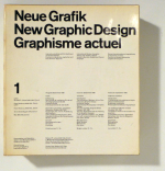Neue Grafik New Graphic Design. Graphisme actuel